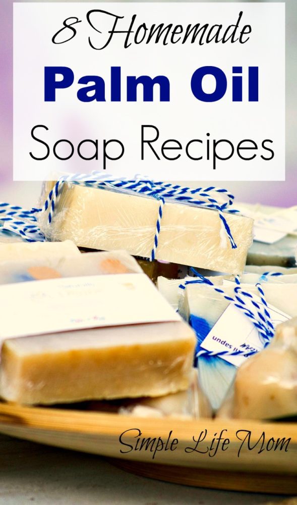 8 Homemade Palm Oil Soap Recipes - Simple Life Mom